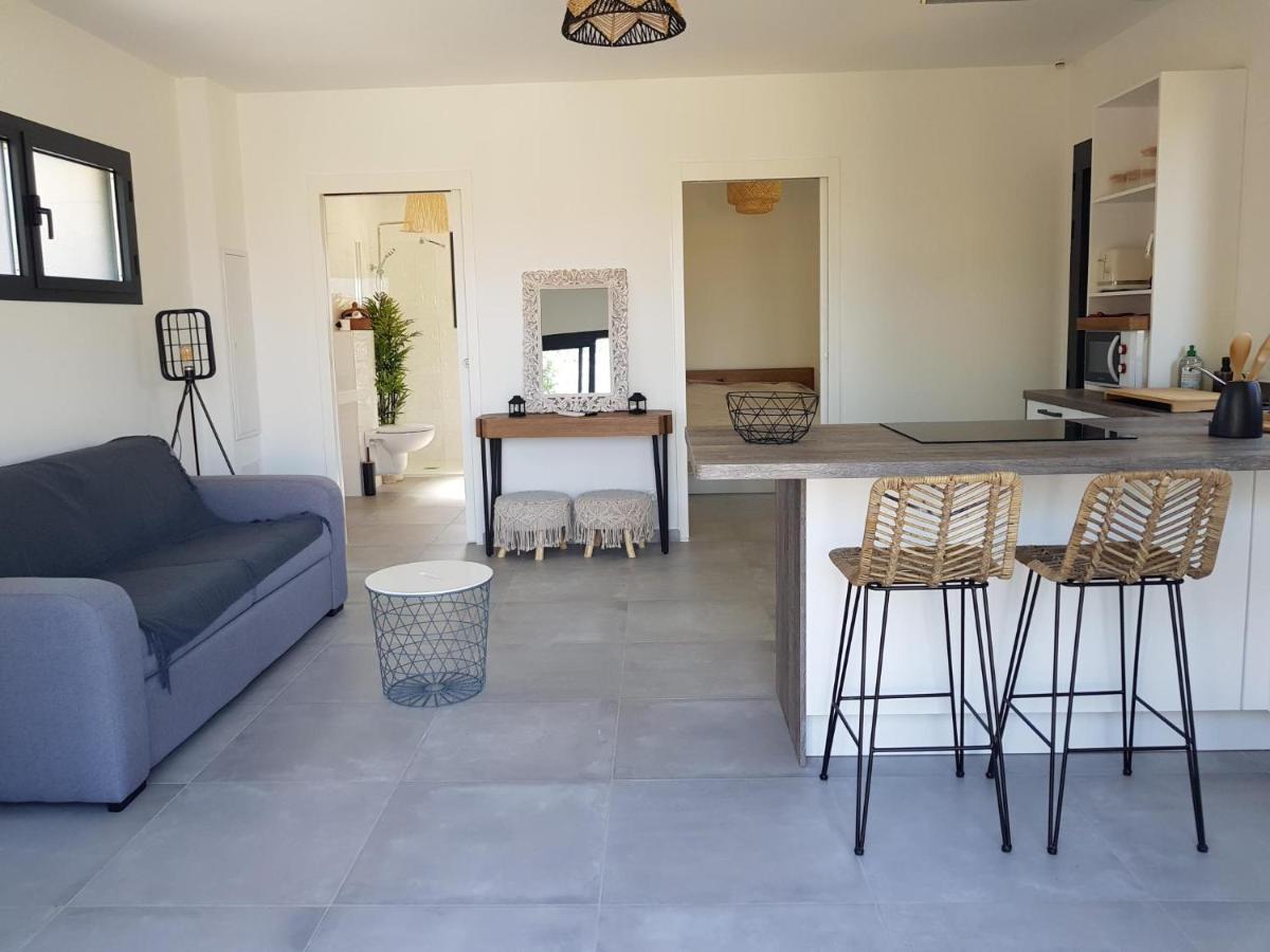 Maisons T2 Avec Jardins Privatifs - 10Mn De La Plage Et 5Mn Du Village - Casa Di I Trinelli Vescovato Bagian luar foto