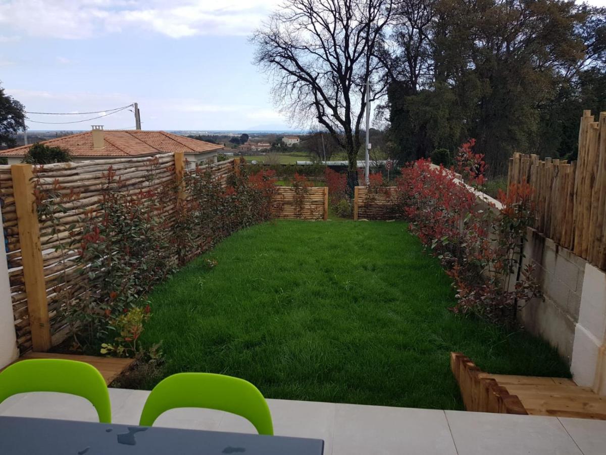 Maisons T2 Avec Jardins Privatifs - 10Mn De La Plage Et 5Mn Du Village - Casa Di I Trinelli Vescovato Bagian luar foto